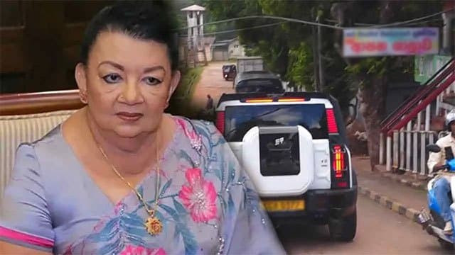 Shiranthi Rajapaksa visits remanded MP Namal Rajapaksa in prison