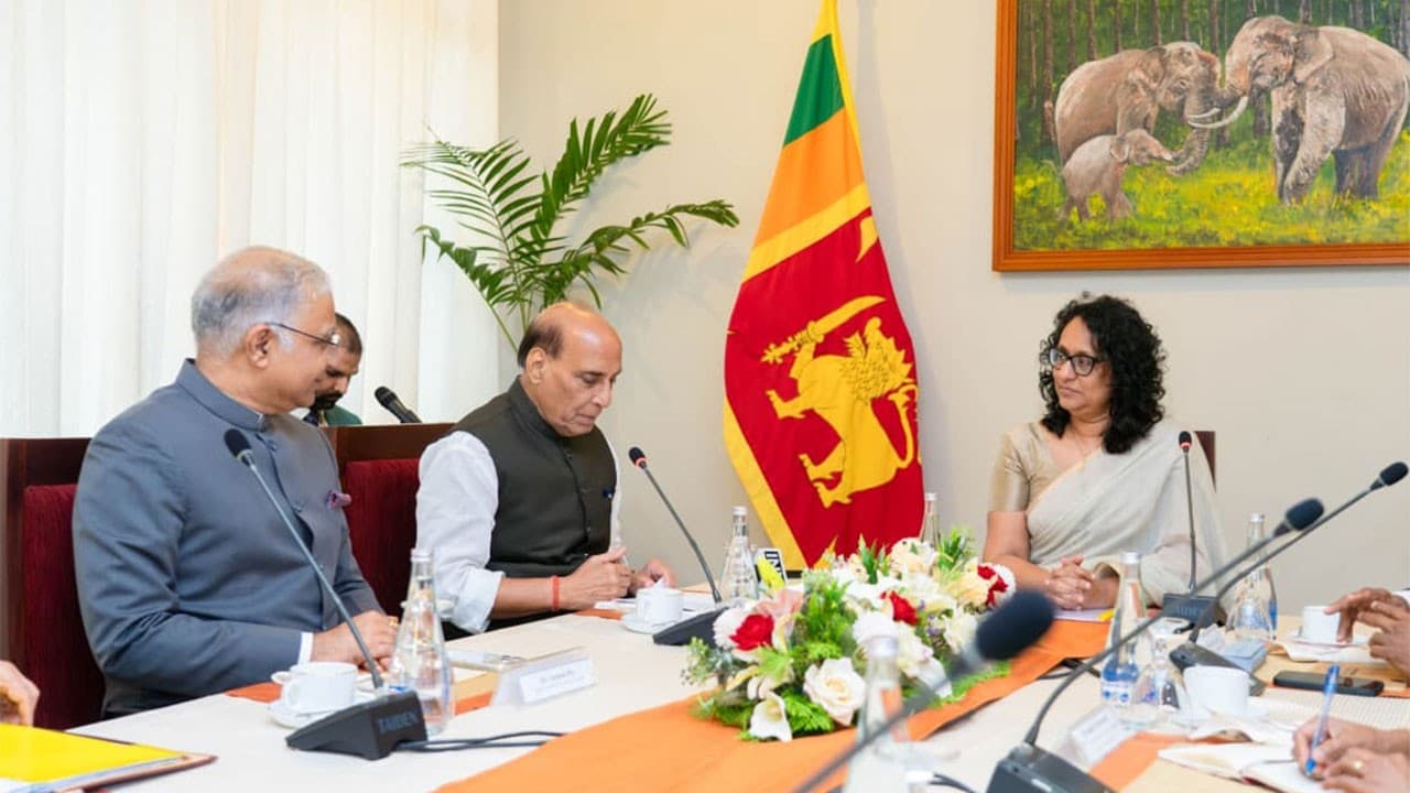 Indian Defence Minister meets PM Harini Amarasuriya