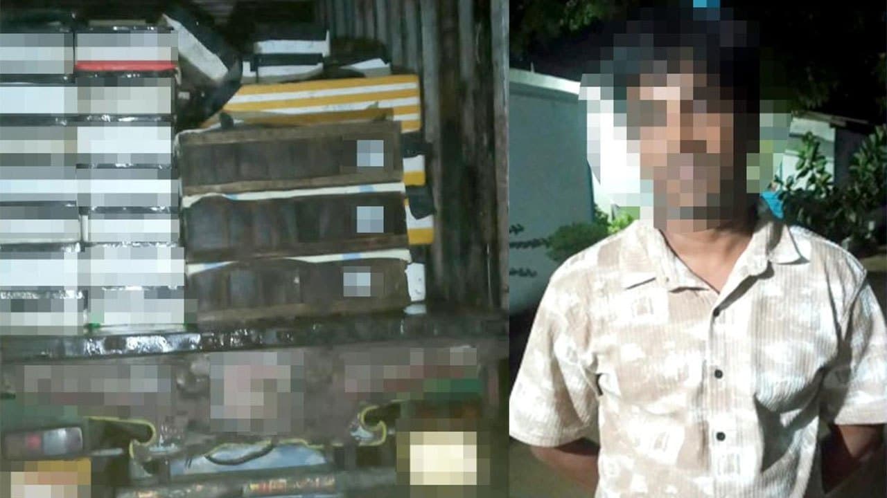 Suspect arrested with 820kg of fish caught using explosives in Mutur
