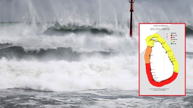 Advisory issued for high waves