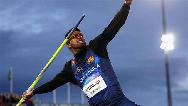 Rumesh Tharanga clinches javelin gold at World Athletics Ultimate Championship