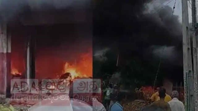Fire breaks out at three shops in Maho
