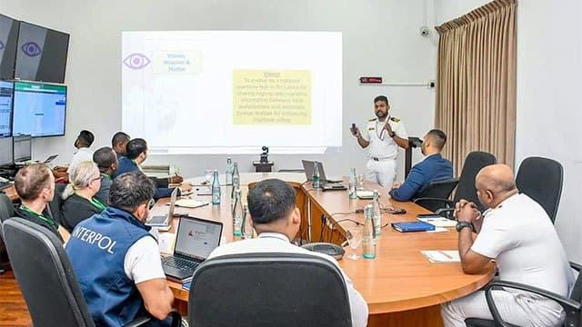 INTERPOL, regional maritime centres discuss enhanced maritime information sharing in Colombo