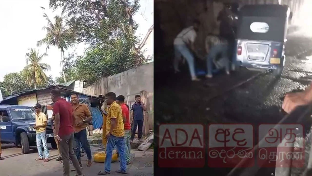 Three-wheeler driver dies following shooting in Dematagoda