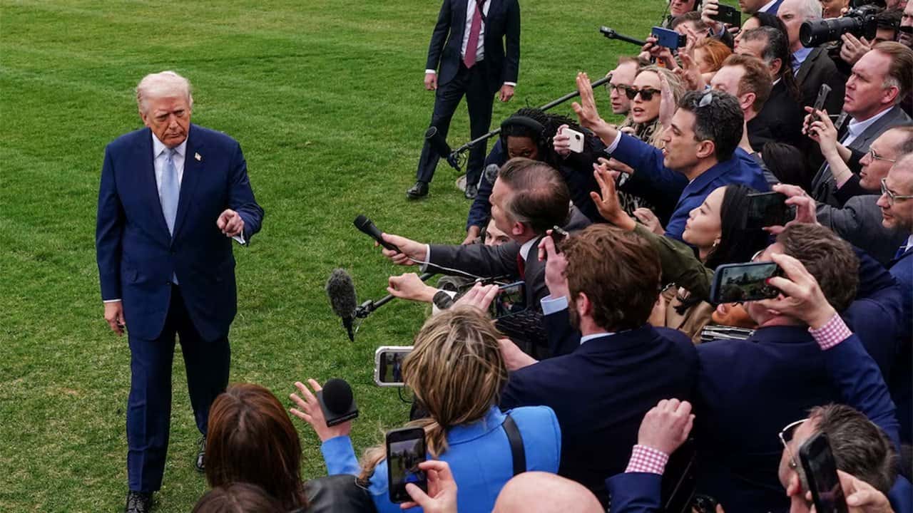 Trump says he is banning media outlets CNN, MS NOW, Politico from White House
