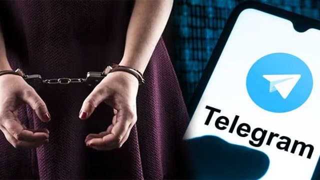 Woman arrested over online scam via Telegram