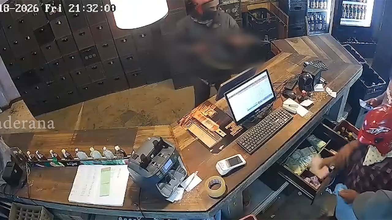 Police sergeant among two arrested over armed robbery at liquor store