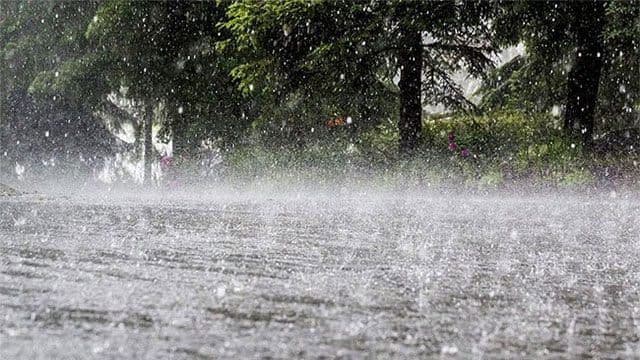 Highest rainfall recorded in Kegalle over the past few hours