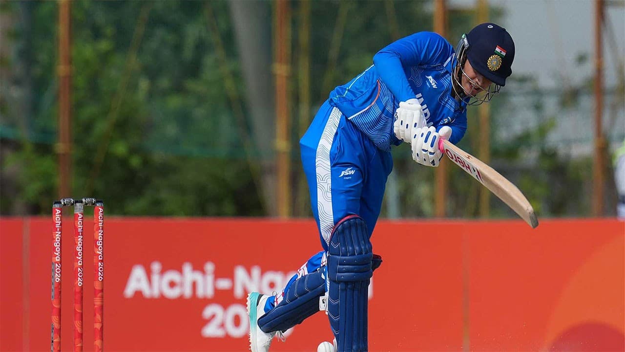 Asian Games 2026: India post 216/3 against Sri Lanka in final