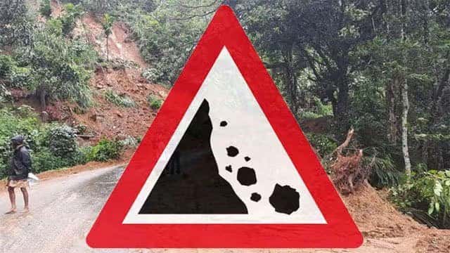 Landslide red warnings issued to residents of 13 divisional secretariat areas