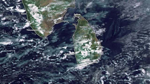 Bay of Bengal depression to intensify, Heavy rain expected across Sri Lanka