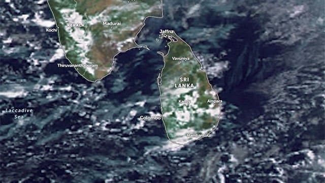 Bay of Bengal depression to intensify, Heavy rain expected across Sri Lanka