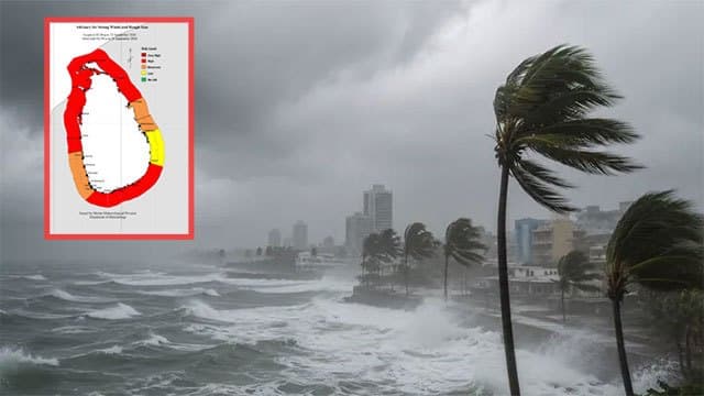 Advisory issued for strong winds and rough seas