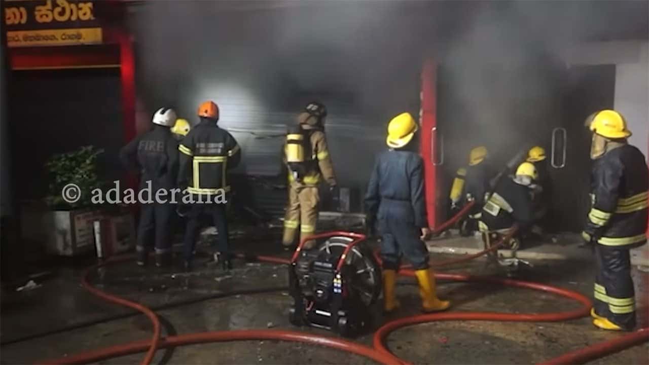 Fire breaks out at computer shop in Mahabage