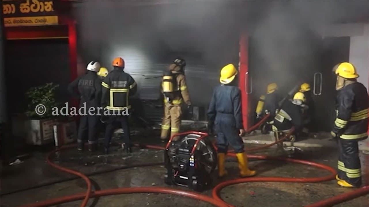 Fire breaks out at computer shop in Mahabage