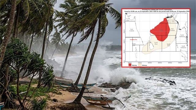 Red Alert issued for strong winds and rough seas in Bay of Bengal
