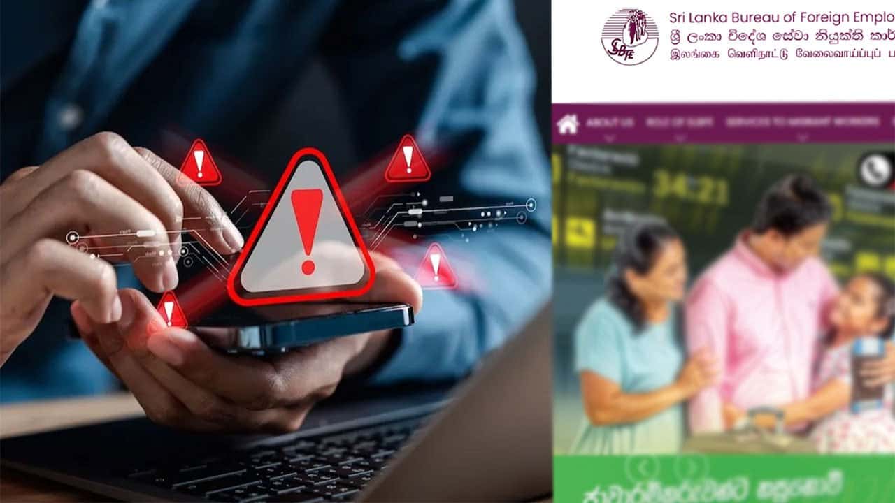 Public warned over fake website misusing SLBFE name to collect personal info