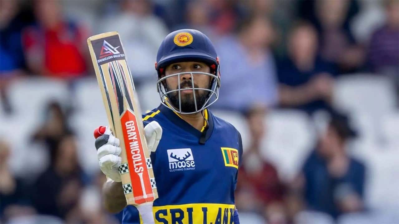 Kusal Mendis slams his 7th ODI hundred