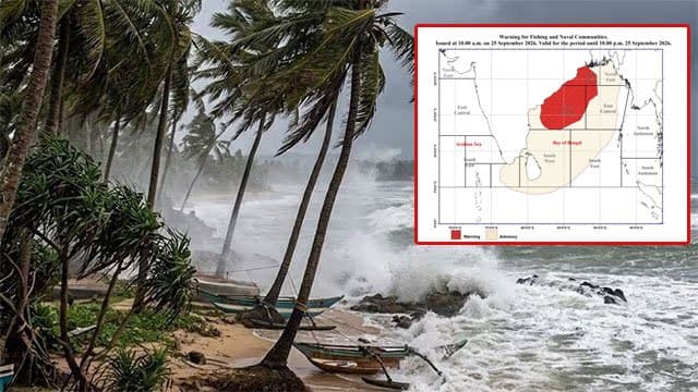 'Red' warning issued for strong winds and rough seas in Bay of Bengal