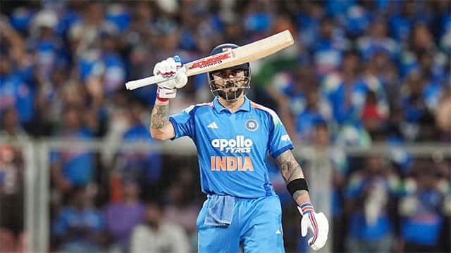 Virat Kohli becomes fastest to reach 15,000 ODI runs, joins Tendulkar