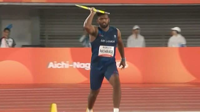 Rumesh Tharanga clinches gold in Men’s Javelin at Asian Games