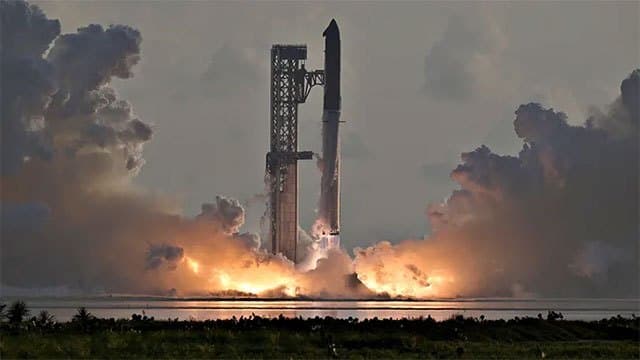 SpaceX launches Starship on first orbital flight