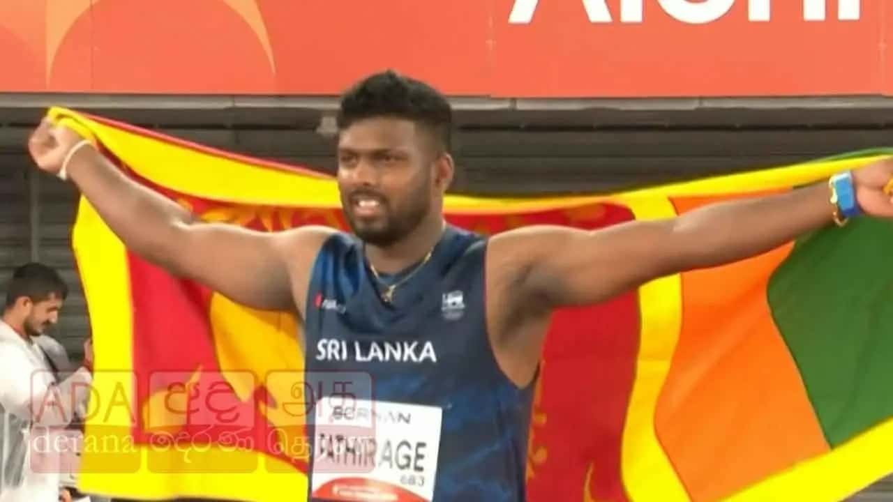 President congratulates Rumesh Tharanga on historic Asian Games Gold