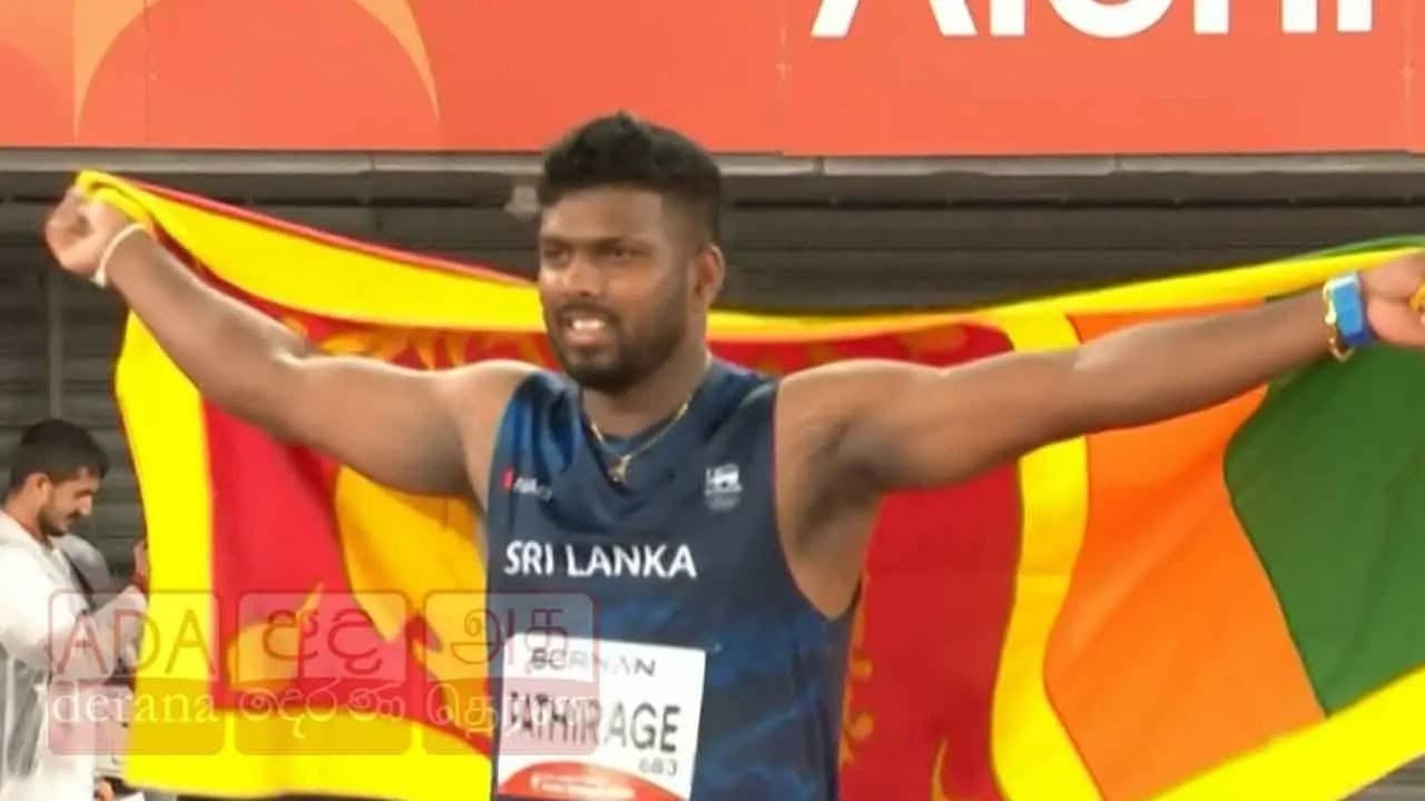 President congratulates Rumesh Tharanga on historic Asian Games Gold