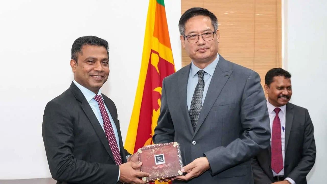 Health Minister holds talks with new Chinese Ambassador
