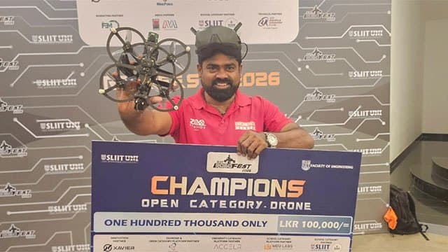 India’s 'DroneMan' team wins Robo Fest 2026 Drone Championship