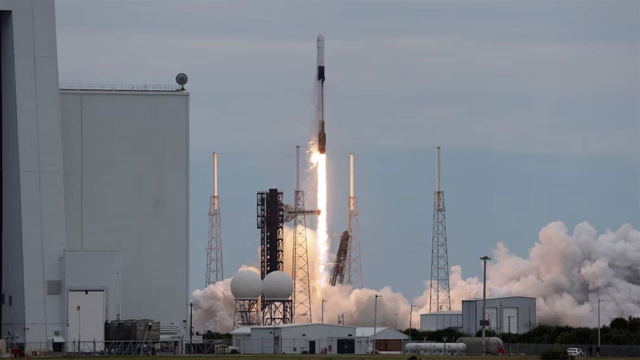 SpaceX launches 13th long-duration astronaut crew to International Space Station
