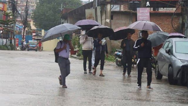 Fairly heavy rainfall expected in parts of the island today