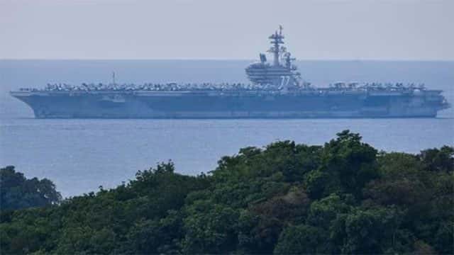 US carrier George H W Bush visits Thailand after Middle East deployment