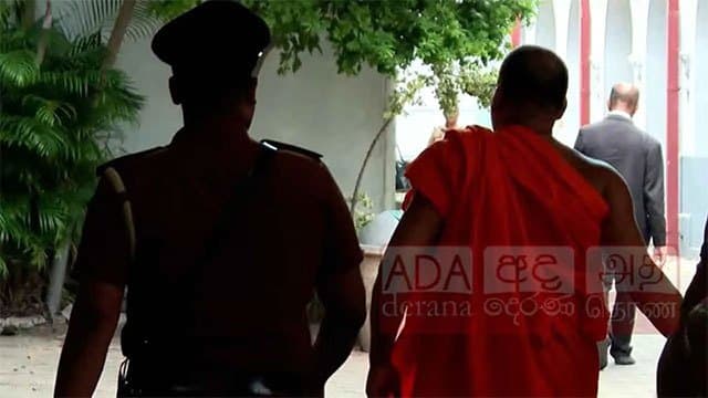 Gnanasara Thero produced before Court of Appeal