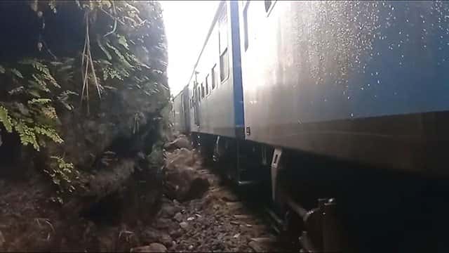 Re-railing of derailed Peradeniya-Colombo train underway; Upcountry train services suspended