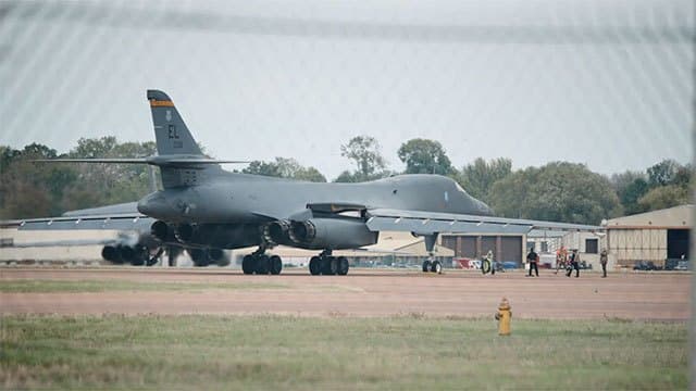 UK insists RAF Fairford base is safe after US withdraws bombers