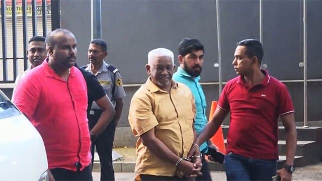 Former CMC councillor Mahinda Kahandagama arrested