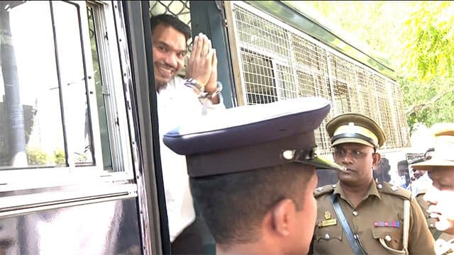 MP Namal Rajapaksa brought to court