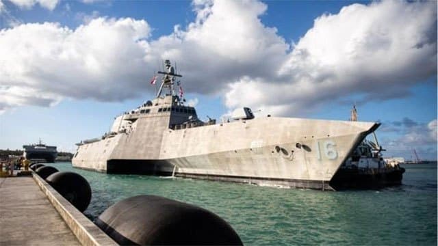 US Navy Ship 'USS Tulsa' returns to Colombo for scheduled port visit
