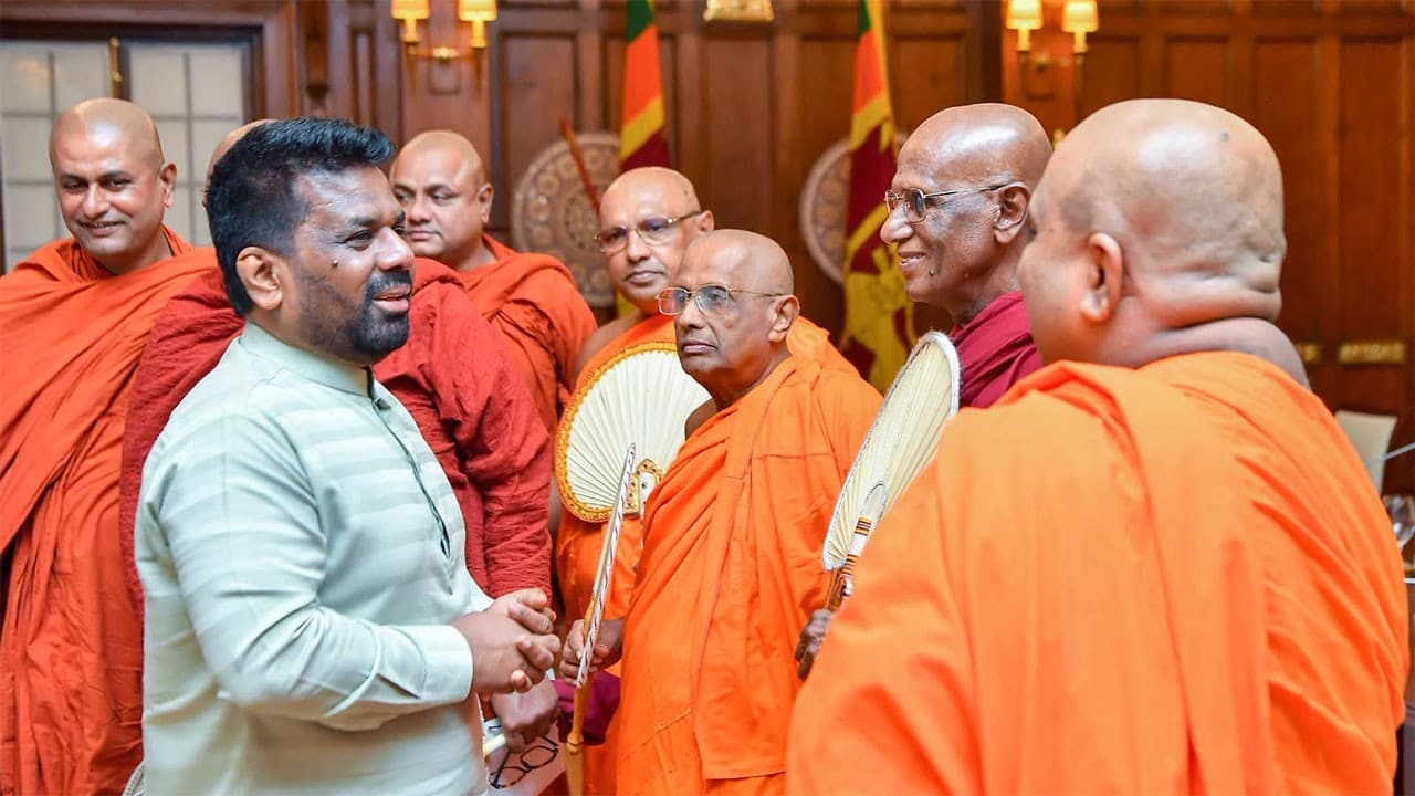 Committee to be appointed to amend laws on detaining monks in prison, escorting them outside: President