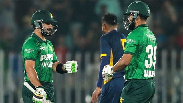 Pakistan beat Sri Lanka by 4 wickets in first T20I