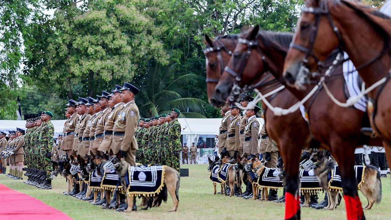 President attends 160th police anniversary…