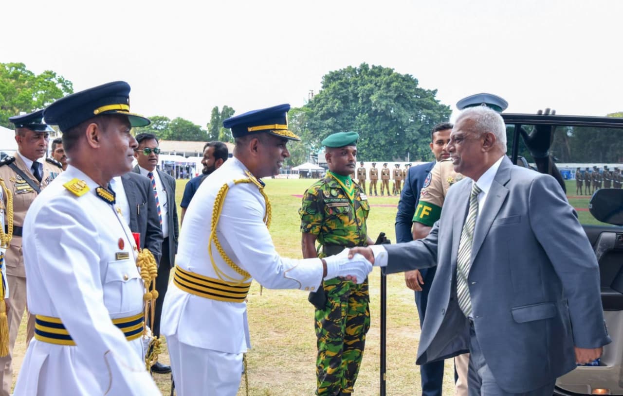 President attends 160th police anniversary…