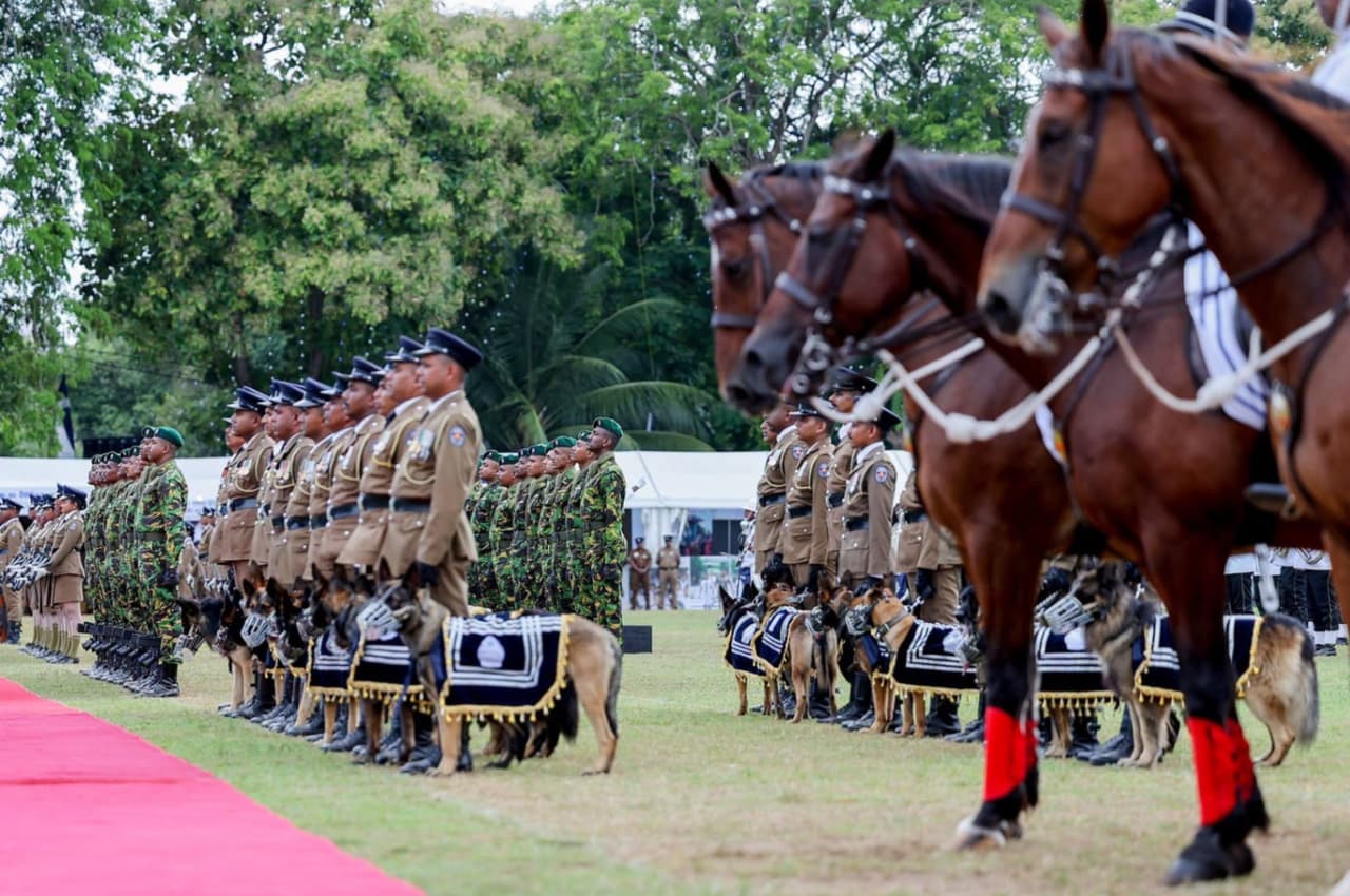 President attends 160th police anniversary…