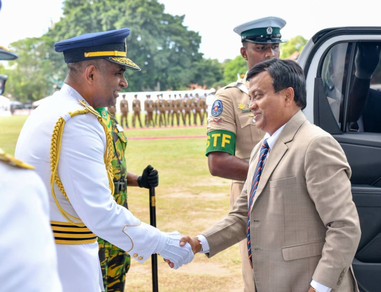 President attends 160th police anniversary…