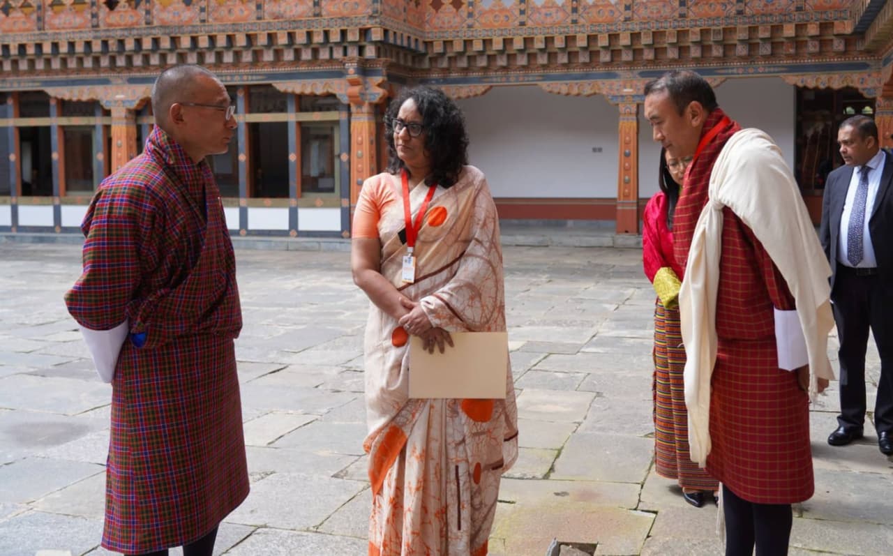 PM Harini visits Bhutan…