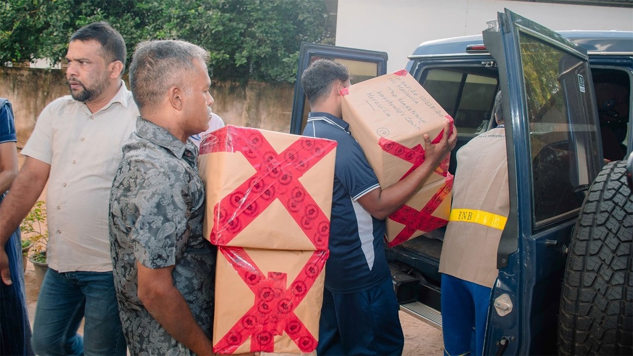 Seized narcotics destroyed…