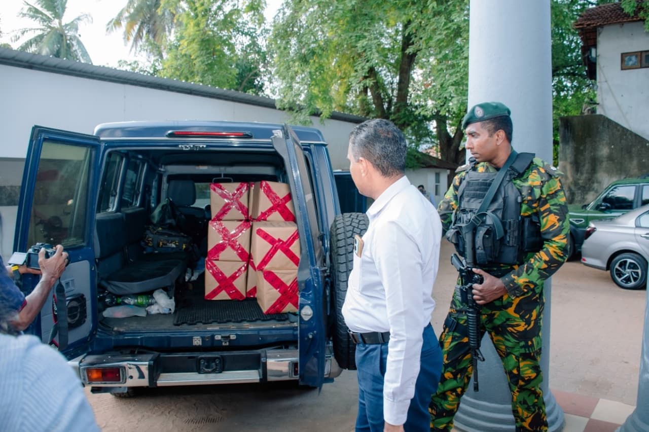 Seized narcotics destroyed…