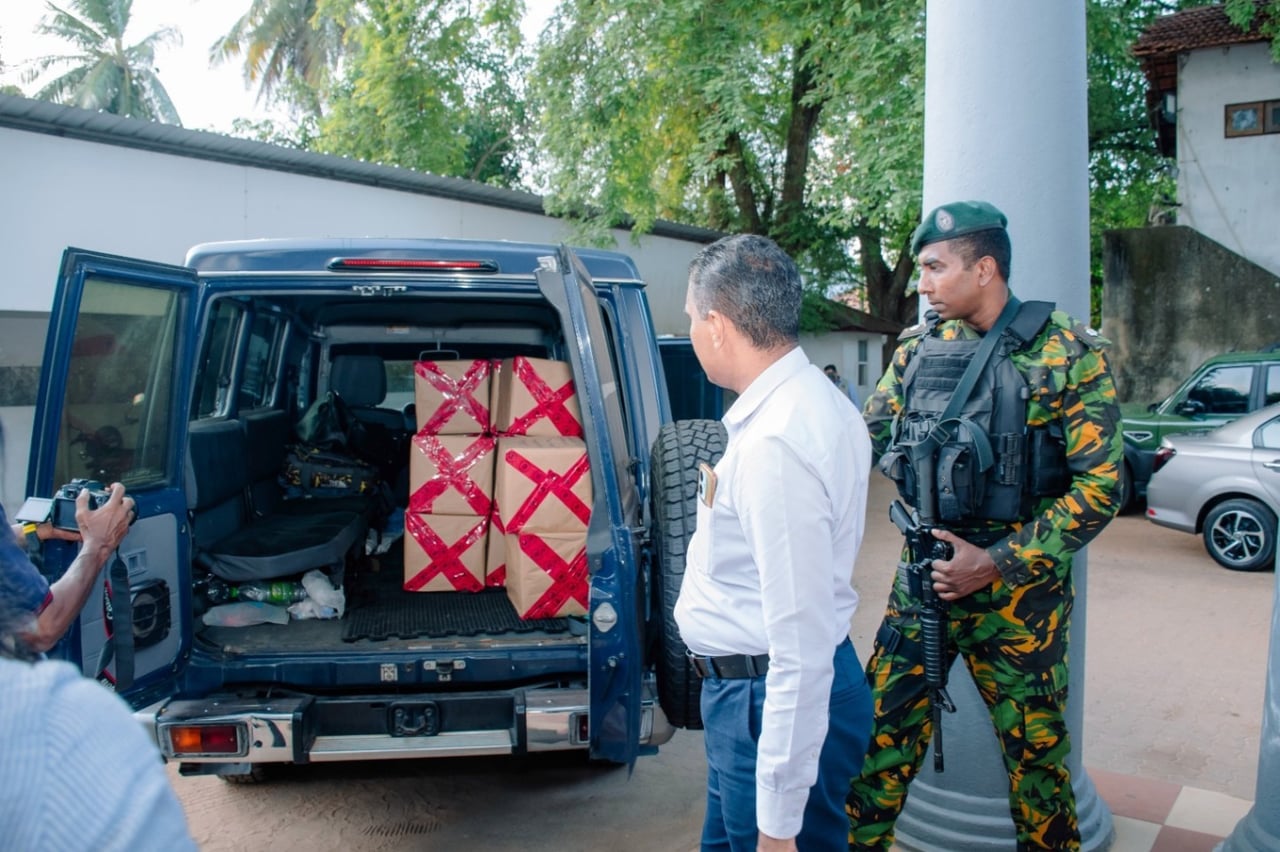 Seized narcotics destroyed…