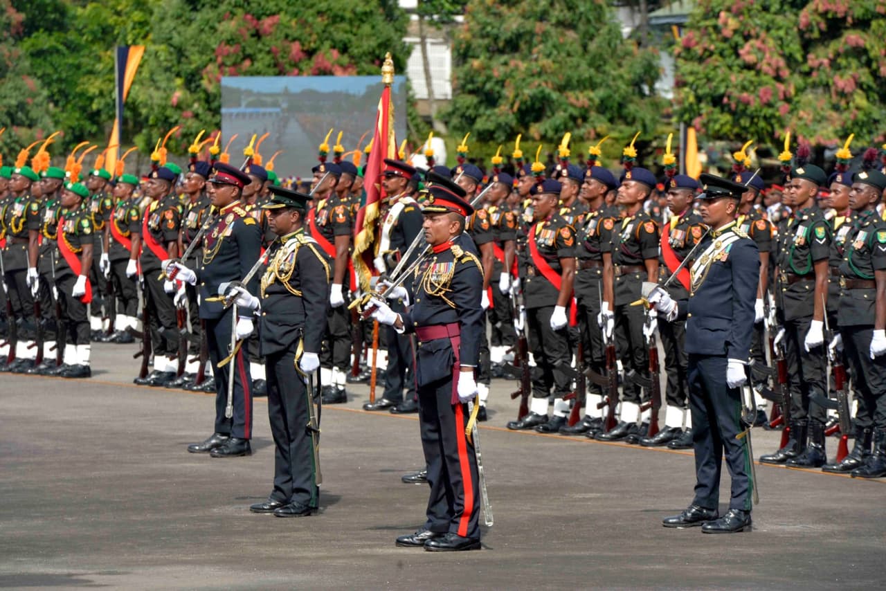 Sri Lanka Army's 77th anniversary…